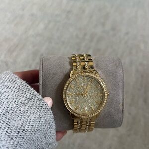 Michael Kors Gold-Tone Bracelet Watch